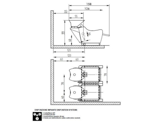 Мойка парикмахерская WEN PRO