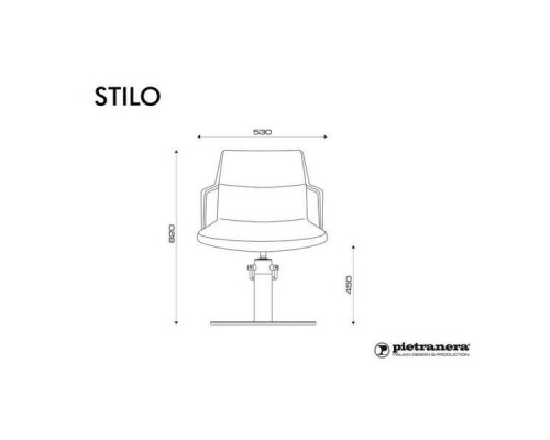 Кресло парикмахерское STILO