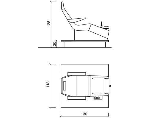 Педикюрная группа STREAMLINE DECK